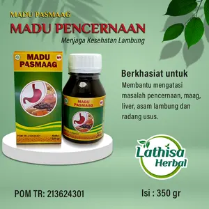 Madu Pasmaag Madu Pencernaan Herbal Kunyit
