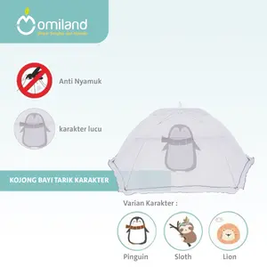 Omiland Kojong/Kelambu Bayi Anti Nyamuk Praktis Karakter