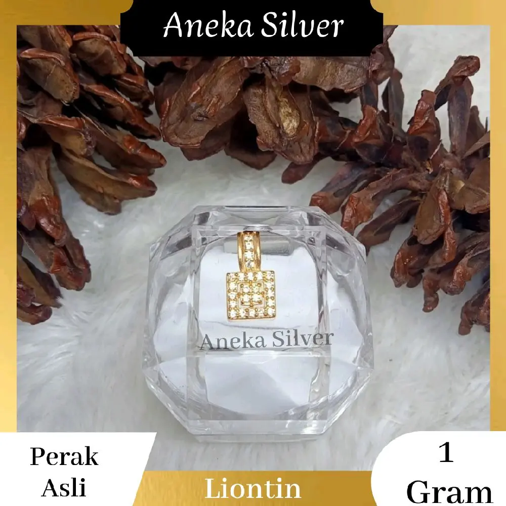 Kalung Itali Santa + Liontin Mata Variasi, Perak 925 Kalung Itali Santa + Liontin Mata Variasi, Perak 925