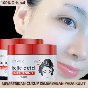 Cream Penghilang Flek Hitam 140g membandel Krim Penghilang Flek Hitam cream glowing cepat Melasma Cream Kojic Acid Whitening Freckle Cream Whitening Dark Spot Glowing Moisturizing Krim Mencerahkan Perawatan