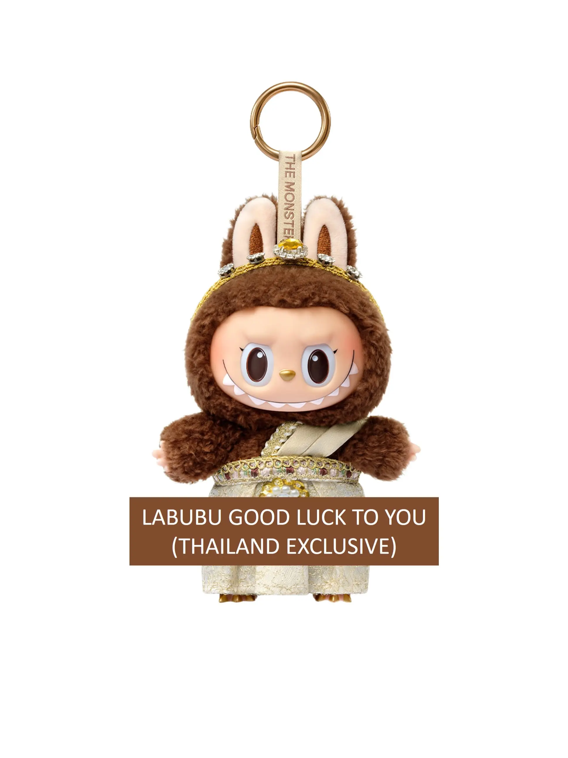 [Ready Stock | Ship from MY | 100% Authentic La-bubu Good Luck To You Vinyl Plush Pendant (Thailand Exclusive)