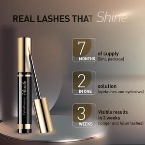 Lash Serum for Eyelash & Eyebrow Growth: Irritation-Free Formulated Rapid Growth Lash Serum for Natural Lashes and Eyebrows - Boost, Longer, Thicker, Fuller Lashes 5ml Makeup