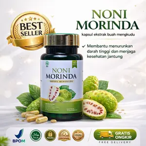NONI MORINDA - Obat Herbal Untuk Meredakan Darah Tinggi / Tekanan Darah Tinggi Turun Dengan Cepat & Alami