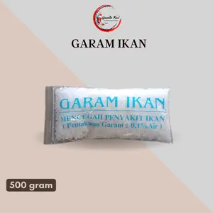 Garam Ikan 500 gr / Karung 25 kg untuk Kolam & Akuarium