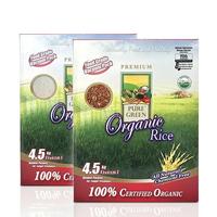 Gambar PAKET HEMAT - PureGreen Organic Rice Beras Organik Beras Merah 4.5 kg + Pulen Wangi 4.5 kg dari Puregreen Organic Kota Administrasi Jakarta Barat 1 Tokopedia