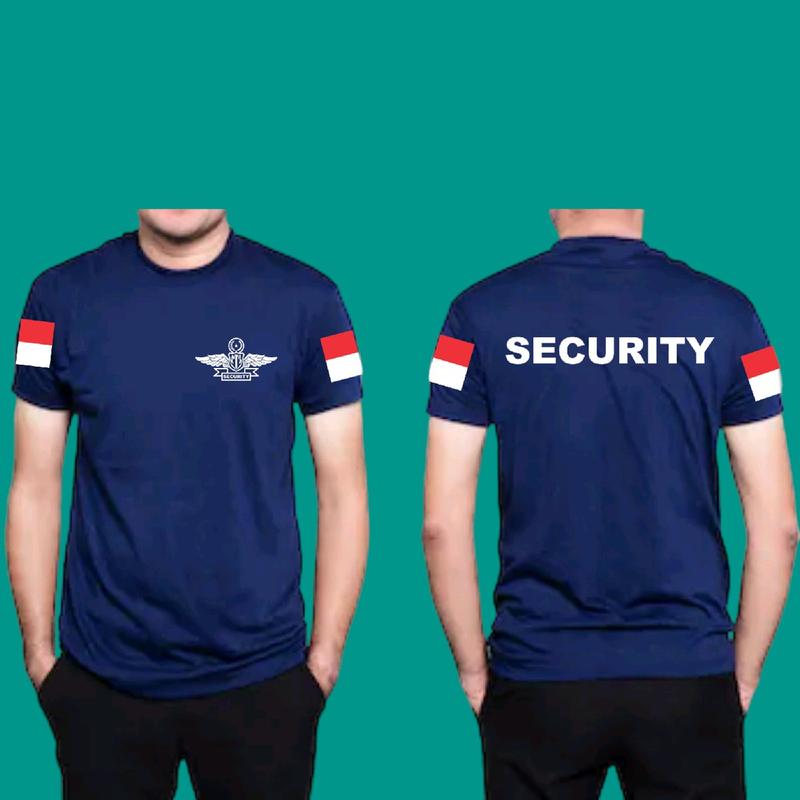 Kaos Security / Kaos Penjaga Keamanan / Kaos Pengawas / Kaos Pria Wanita 2