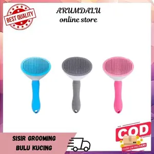SISIR GROOMING PERAWATAN BULU HEWAN ANJING / KUCING PEMBERSIH OTOMATIS