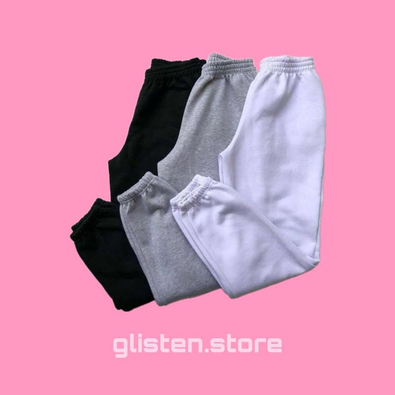SWEATPANTS joger ootd wanita, celana joger olahraga wanita trening, training celana olahraga sweatpants  jogger 1