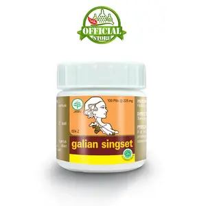 Borobudur Herbal - Herbal Anti Insecure - Ekstrak Jati Belanda Kemuning Kunyit Pegagan  100 Pil - Bersertifikat HALAL - POM TR 062462351