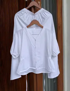 Setelan Avish Baju Dan Celana Panjang Motif Polos Bahan Rayon Nyaman Lembut Adem Dipakai Semua Acara