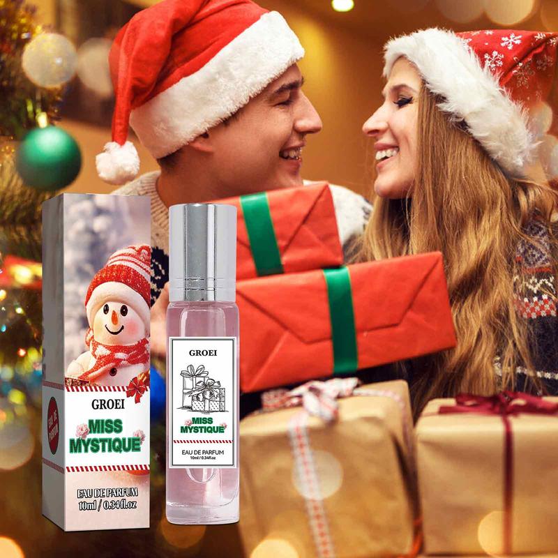 Product Introduction of GROEI Xịt Khử Mùi Tươi Mát Lâu Dài, 24H, 10ml, Tinh Dầu Hoa Và Trái Cây Ngọt Ngào Và Lãng Mạn, Quà Tặng Tốt Nhất, Xịt Khử Mùi - Chủ Đề Giáng Sinh - Món Quà Tốt Nhất 8