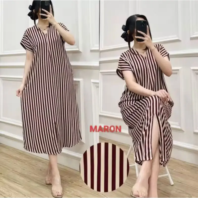 CUCI GUDANG DASTER RAYON MOTIF SALUR TERBARU 2024 3
