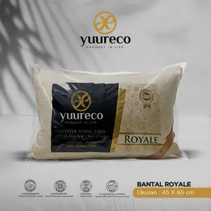 Bantal dan Guling Bed Hotel Premium Knitting Extra Soft Royale Series by yuureco bantal tidur empuk
