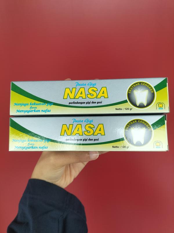 DAPAT 2 PCS PASTA GIGI NASA / ODOL NASA 100% ORIGINAL BPOM/ KOSMETIK ORI 2