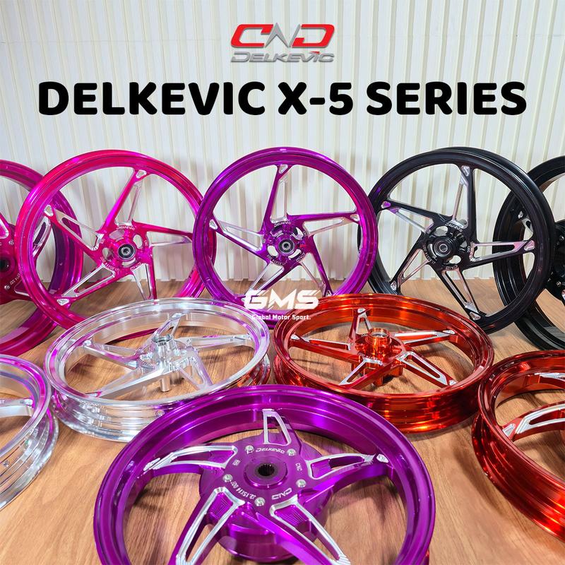 DELKEVIC X-5 SERIES Velg Delkevic X-5 Vario 125 150 Ring 14 Model ...