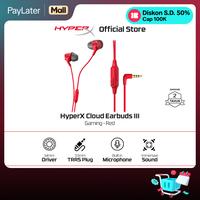 Gambar HyperX Cloud Earbuds III Gaming Wired - Red / Black 3.5mm TRRS plug Stereo Bass Microphone PC Nintendo Switch Console Controllers Official - Black dari HyperX Indonesia Kota Administrasi Jakarta Utara 1 Tokopedia