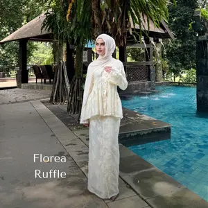 Florea  Ruffle - READY {One Set Top Skirt Elegant} BY SABYYHA.ID