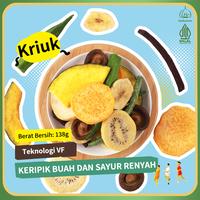 Gambar 【Luckymore】HALAL Keripik Buah & Sayur Campur 138g | Mix 9 Jenis | Dried Fruit | Camilan Buah & Sayur - Keripik Buah Sayur dari Luckymore Official Shop Kab. Tangerang 2 Tokopedia
