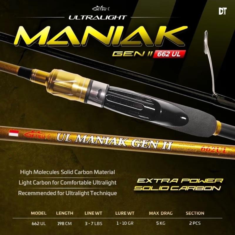 JORAN UL GETSU UL MANIAK GEN II SOLID CARBO 6