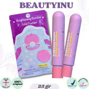 GURLS - Beautyinu Booster Gold Powder 25gr | Campuran Lotion | Combo Lotion
