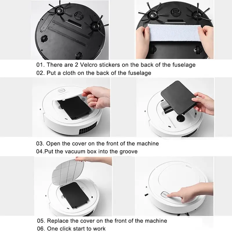 Vacuum Robot Pembersih Debu Vacum Cleaner Sapu Robot Best Quality Robot Penyapu Vakum robot 1