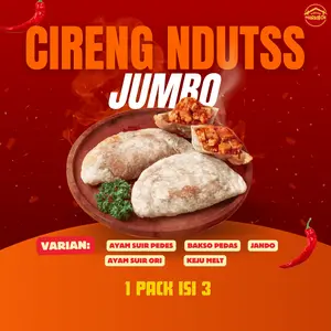 CIRENG NDUTSS WARUNK MARKIBOK JUMBO AYAM ORI/JANDO/BAKSO/AYAM PEDAS/KEJU