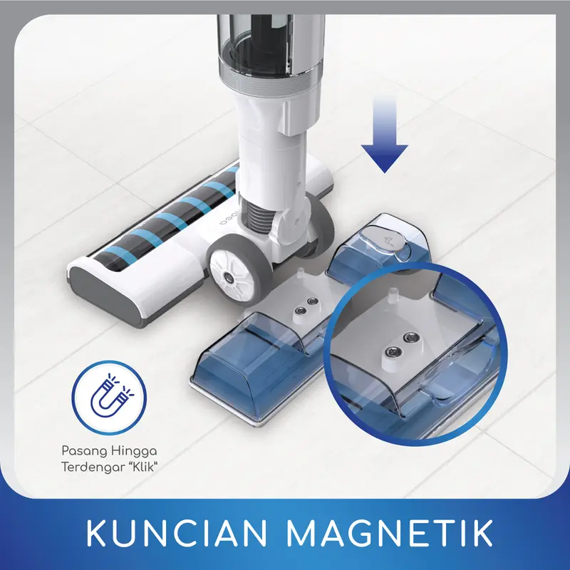DIBEA HC20 Handheld Cordless Stick Vacuum Cleaner Penyedot Debu Nirkabel Air Mesin Baterai Membersihkan 3