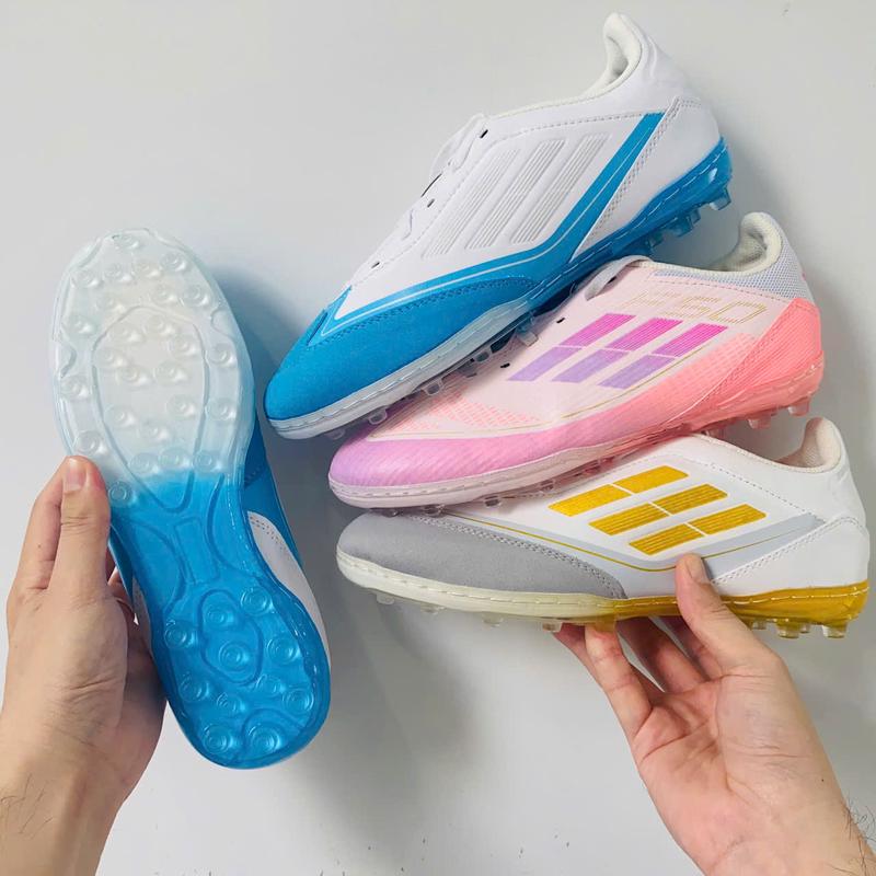 HOT Giày Đá Bóng Nam F50 MG đế MG bám sân khâu full đế êm tặng kèm tất + dây phối màu Sport Đá Banh cỏ nhân tạo tự nhiên thể thao tập thể dục