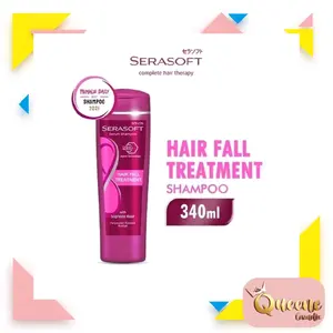 Serasoft Serum Shampoo Hair Fall Treatment Botol 340 ml - Shampoo