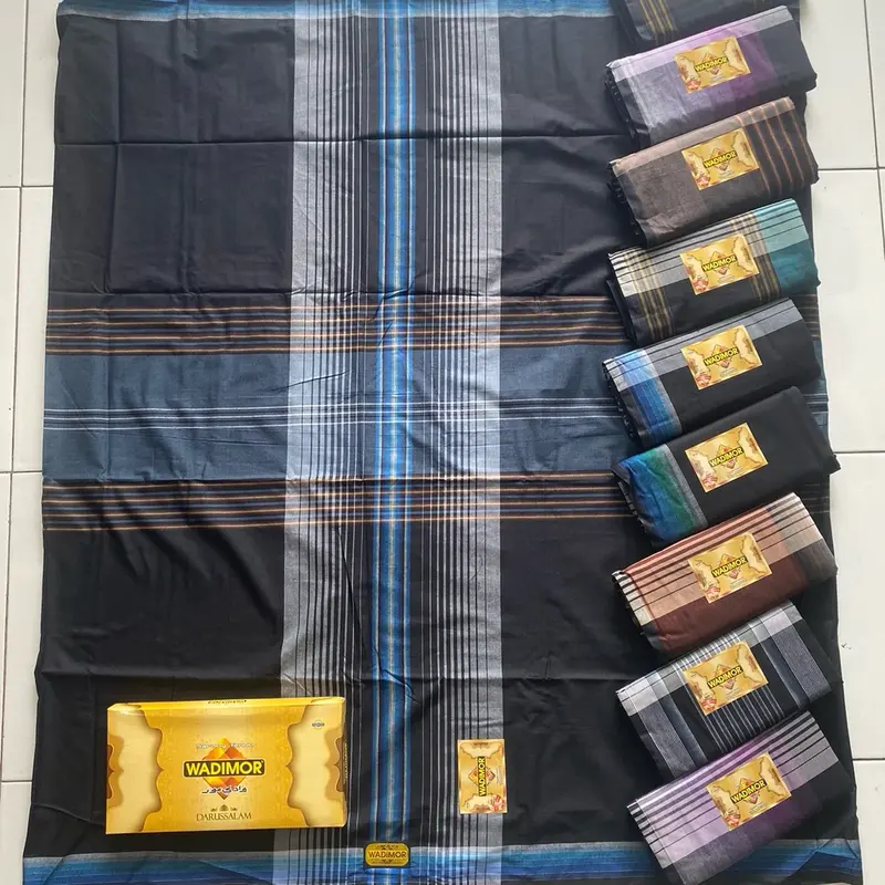 Sarung Wadimor Khusus Dewasa Gold Motif Muslim 1