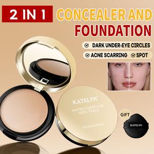 แป้งรองพื้นคอนซีลเลอร์กันน้ำที่มองไม่เห็น KATELYN สำหรับช่างแต่งหน้า มีประสิทธิภาพอย่างไม่น่าแปลกใจในการปกปิดจุด รอยสิว และรอยคล้ำ judy doll  pocket fit me bb  -  66 คลีนซิ่ง  สมูทอี fit me olivia  rodrigo  lip  gloss  album คุชชั่น  rosegold idol  glow ค