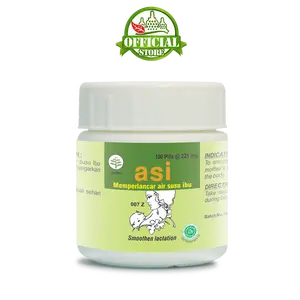 Borobudur Herbal - ASI 100 PIL - Memperlancar Air Susu Ibu - BPOM dan HALAL