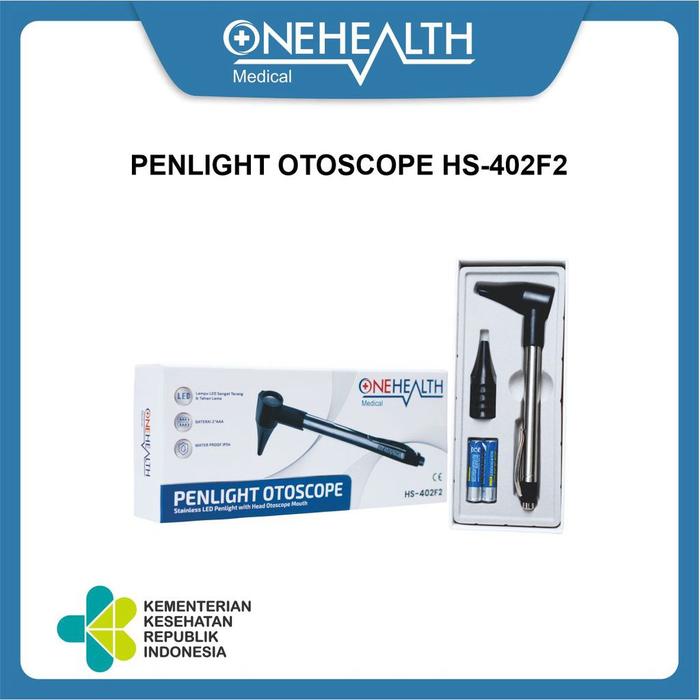Gambar Onehealth Penlight Otoscope Senter Medis Alat Periksa Pasien - Satuan  HS-402F2/HS402F2/HS 402F2 dari Onehealth Indonesia Kab. Tangerang Tokopedia