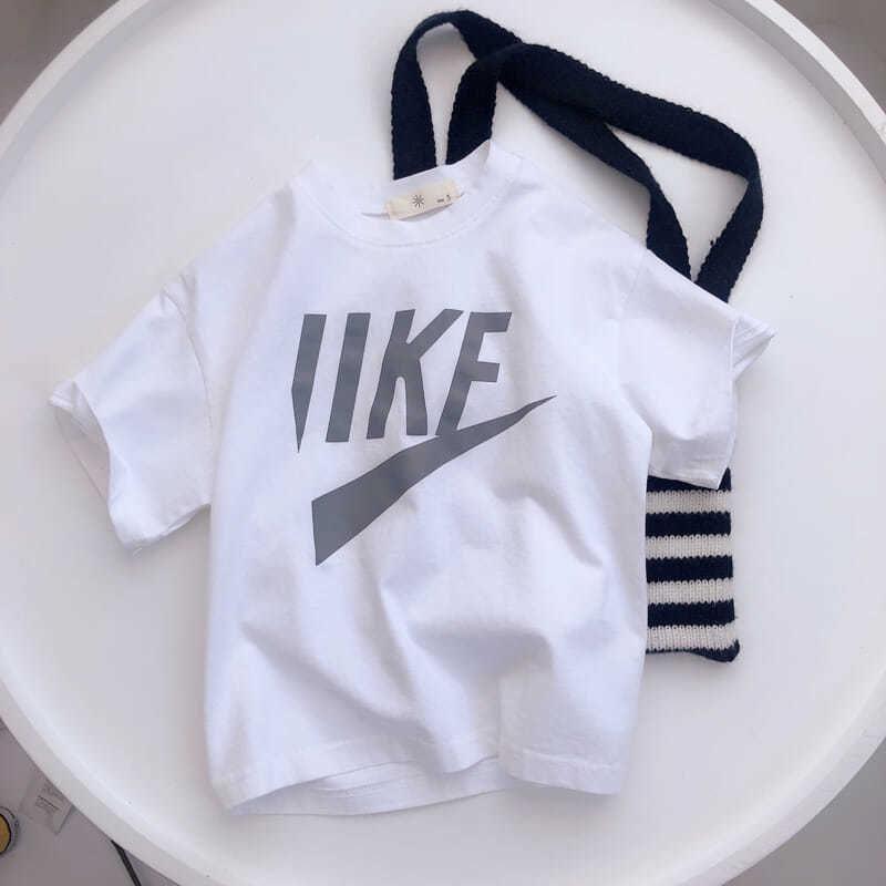 Product Introduction of Boys Summer Trendy T-shirt Top Short sleeved Loose Pullover Versatile Thin Breathable Unisex Clothes Trendy softjeansbaby 16