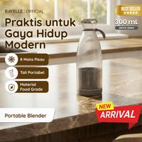 Gambar [NEW PRODUCT] Ravelle - Blender Portable 300ml 8 Mata Pisau USB Mini Juicer Food Grade Multifungsi - 300ml - Gray dari Ravelle Kota Administrasi Jakarta Utara 1 Tokopedia
