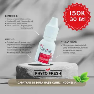 ️ PHYTO FRESH️ 3-BOX ISI 30-PCS Phyto Fresh Minyak Angin Aromatheraphy Phytofresh Roll On 4mL