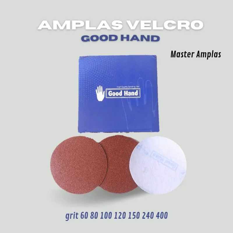 Amplas Bulat Velcro 5 Inch 0