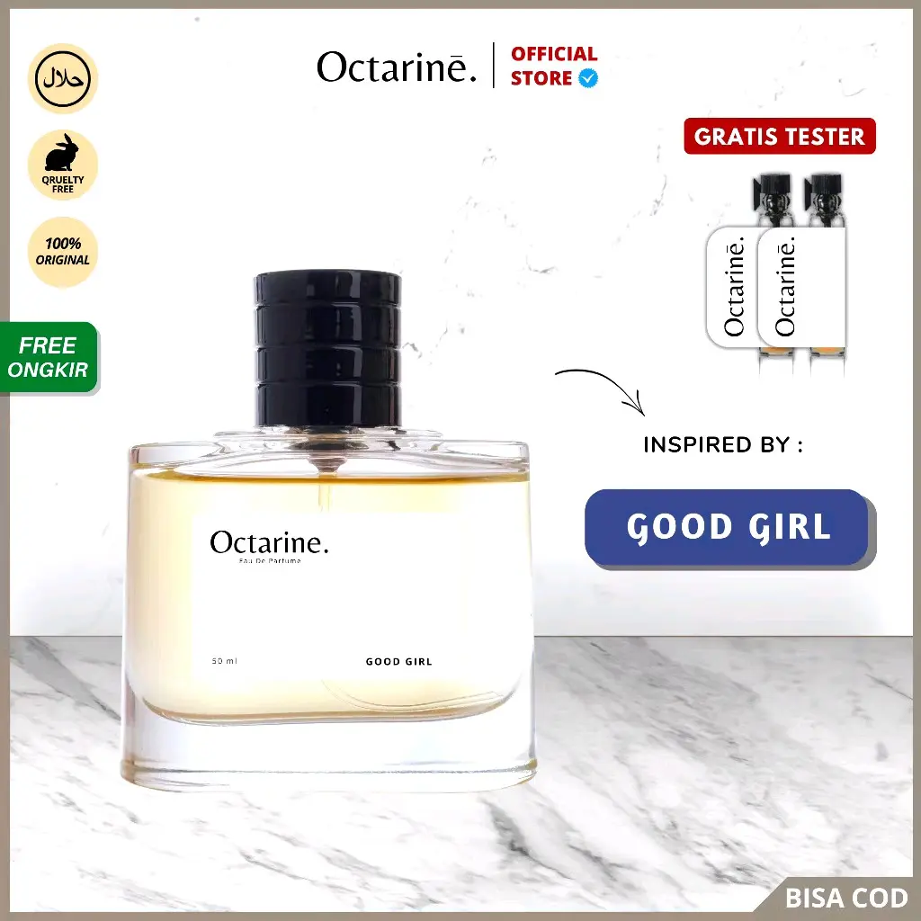 Good Girl - Parfum Octarine Wanita Tahan Lama Aroma Lembut Elegant Mewah Perfume Cewek