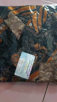 Product Review of [BISA COD] HEM BATIK PRIA BAHAN KATUN PRIMA Grade A - MOTIF KEKINIAN Cowok Formal casual Blue Shirts Baju Couple Seragam Kerja Keren from A**n 0