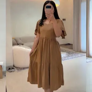 Daster DIANA Bahan Rayon Premium Wanita Cantik Busui Nyaman Panjang Motif