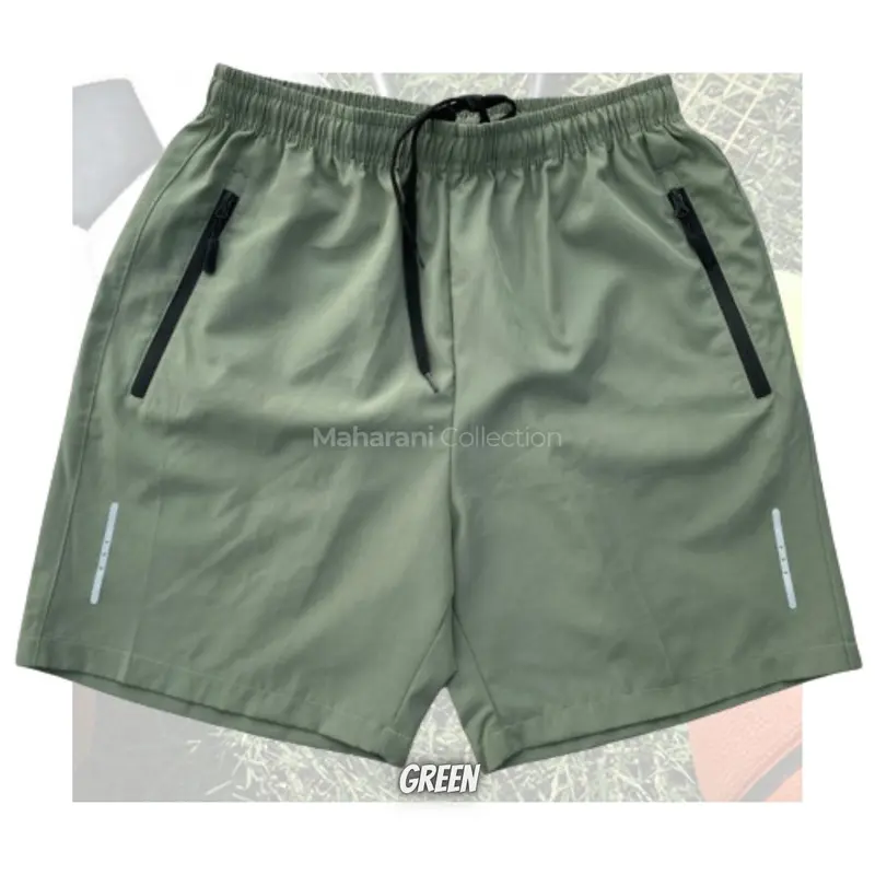 Celana Pendek Olahraga Pria Wanita Dewasa Lari Running Gym Fitness Joging Sport Parasut Micro 4