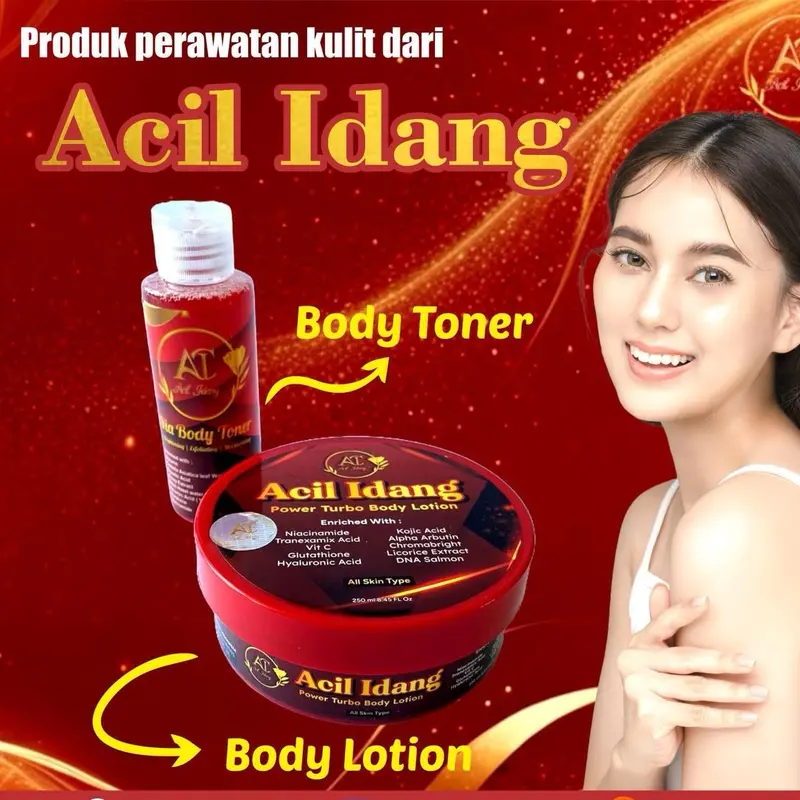 PAKET CEPAT CERAH 100ml plus Toner ACILIDANG Mencerahkan 1