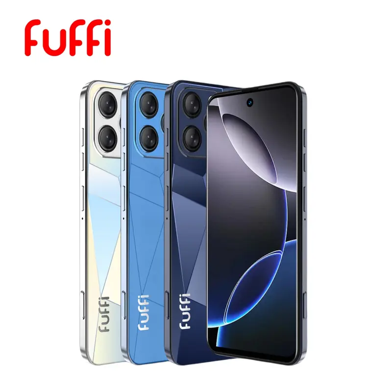 Fuffi-M17 Pro ファッションスマホ、6.56インチディスプレイ、4GB RAM