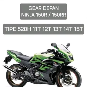 GEAR GIR DEPAN KAWASAKI NINJA R RR TYPE 520 11T 12T 13T 14T 15T