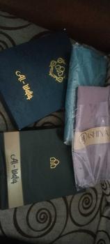 Product Review of Sarung Tenun Al-Wafiq Bahan Katun Motif Batik Songket Pria Dewasa Santri Muslim Kain Hitam from B**1 0