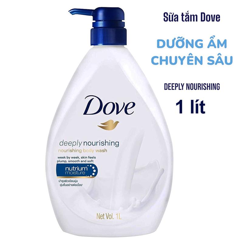 Sữa tắm dưỡng thể Dove Deeply Nourishing Thái Lan 1000ml