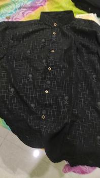 Product Review of Koko Embos Ajwah Daily muslim wear baju  kemko  Pria  Dewasa Lengan panjang koko Sultan Nyaman from m**l 0