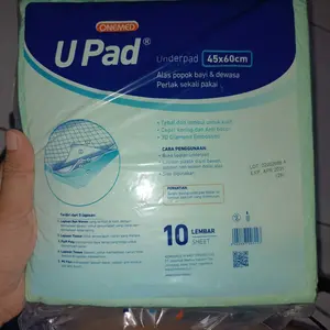 ONEMED UNDERPAD U PAD 45X60CM ALAS POPOK PERLAK ISI 5 & 10 PCS