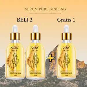 [Beli 2 Gratis 1] Serum Giza Anti Kerut 100ml Serum Ginseng Anti Wrinkle Lightening Facial Skin - Perawatan Wajah