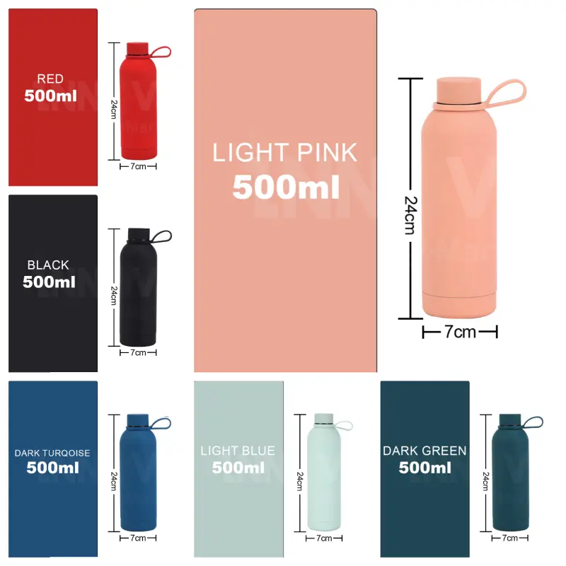 insulated bottle Drinkware Tumbler Water Bottles Flasks Stainless Steel Thermal Bottled Mug Portable